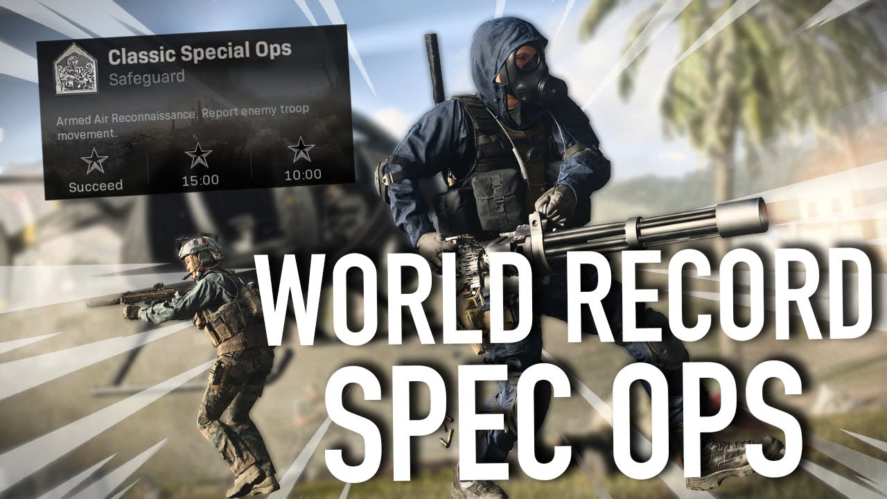 spec ops modern warfare spec ops modern warfare