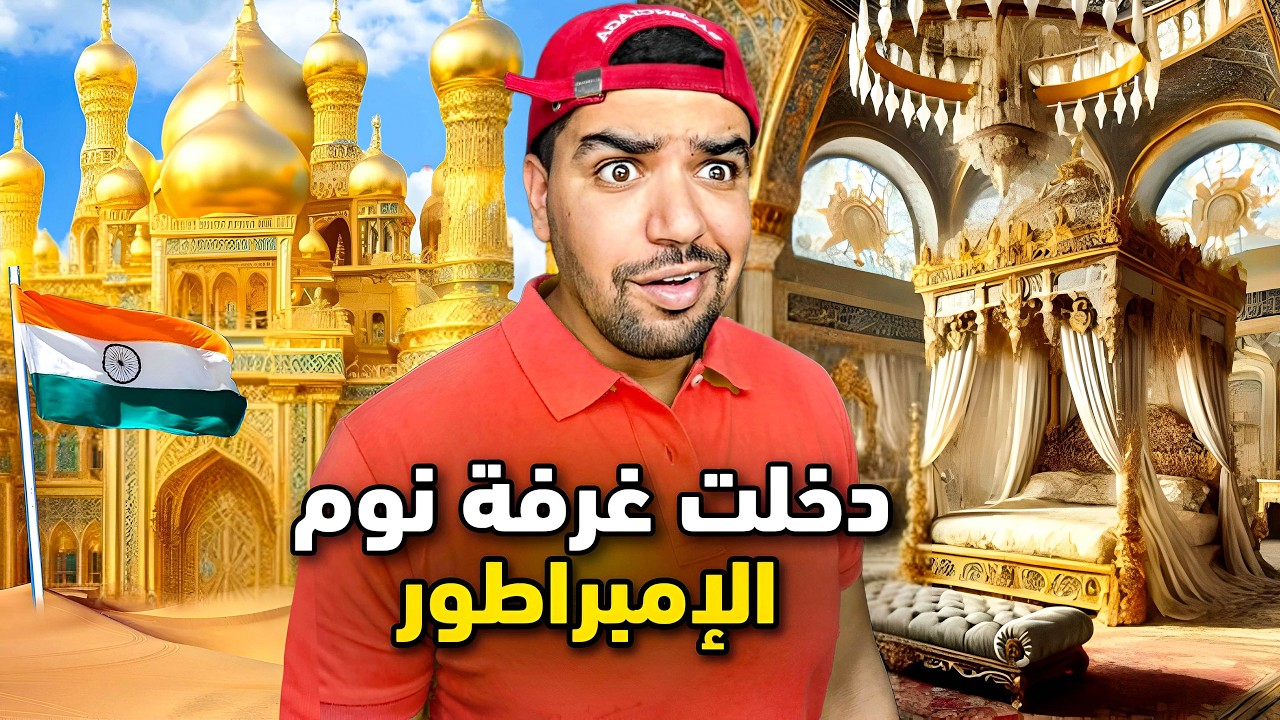 دخلت غرفة نوم الملك وسط قصر ذهبي في صحراء الهند 🇮🇳