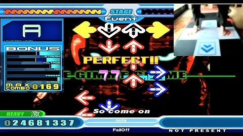 DDR Gimme Gimme Gimme (A Expert/Heavy) on StepMania