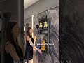 🤖 Unboxing a futuristic shower system! ✨ Watch as this sleek unit transforms, revealing a waterfall