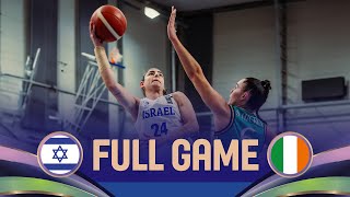 Israel v Ireland | Full Basketball Game | FIBA Women's EuroBasket 2025 Qualifiers