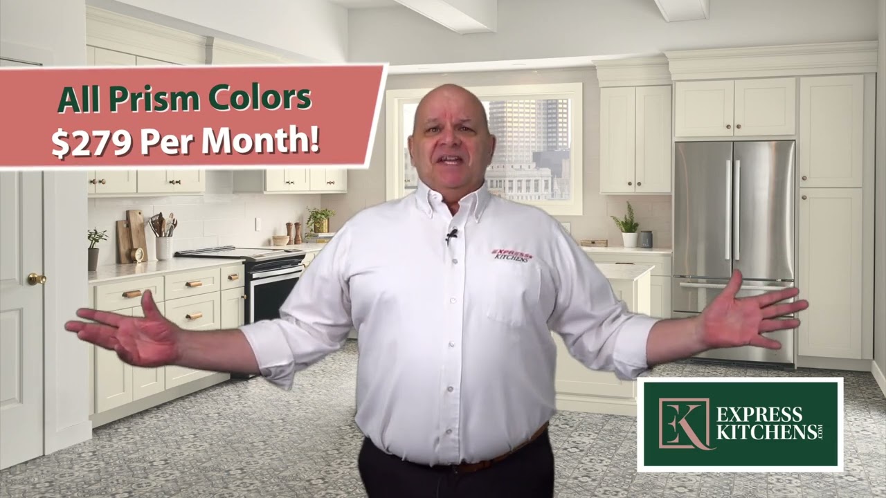 Transform Your Dream Kitchen with PRISM: 60+ Colors Available | 0% Financing for 72 Months!