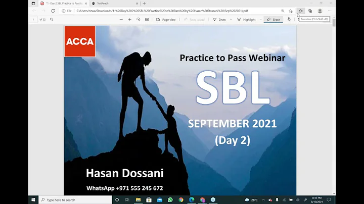 ACCA SBL SEP2021 DAY 2