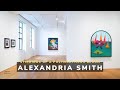 Art gallery tour 28 walk into alexandria smith solo exhibition  stirrings of a polymorphous bloom