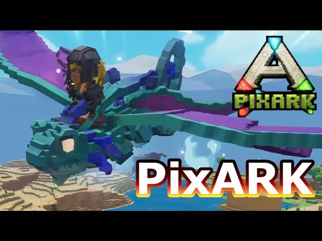 9 Pixark 初のドラゴン種 フェアリードラゴンをテイム Pc版公式pve Youtube