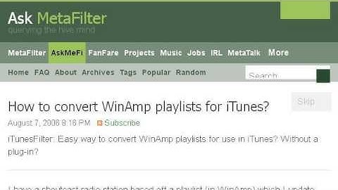 How-To Use Winamp Playlists
