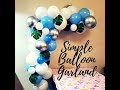 Simple and Easy steps to make Balloon Garland using Balloon Strips | DIY Balloon Tutorial