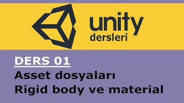 Unity ders 01 Rigid body ve material
