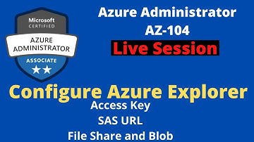 How to configure Azure storage explorer step by step guide | Azure AZ-104 Certification