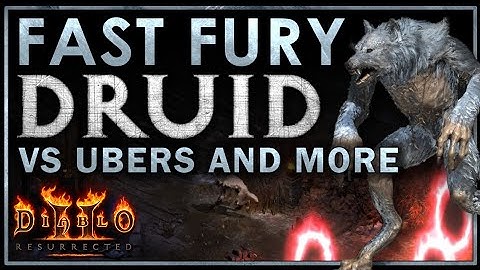 [Build Showcase] FURY DRUID - IMPOSSIBLE SPEED + More Damage now! 3.4 Frames per Attack