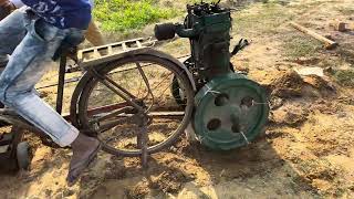 🤣🤣🤣Motorcycle and cycle is used to start engine | How to start engine | Techwala | Techbala