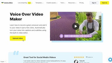 Wave.Video Ai | How to add voiceover to video Step-by-step guide