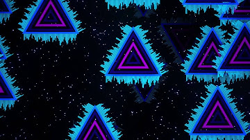 Triangle Equalizer - VJ Loop Pack (4in1)