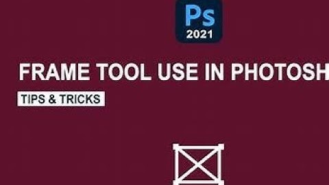 Top 5 Tips for Using the Frame Tool in Adobe Photoshop l #adobephotoshop #frametool #tipsandtricks