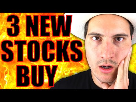 3 NEW STOCKS I BUY NEXT (2x-10x)