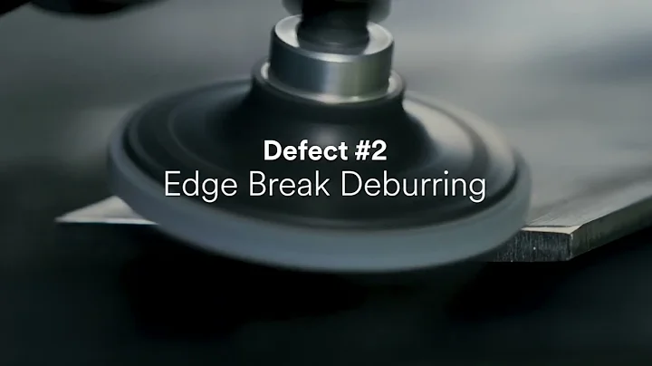 Scotch-Brite Deburr & Finish PRO Unitized Wheels Top 5 Defects Removed