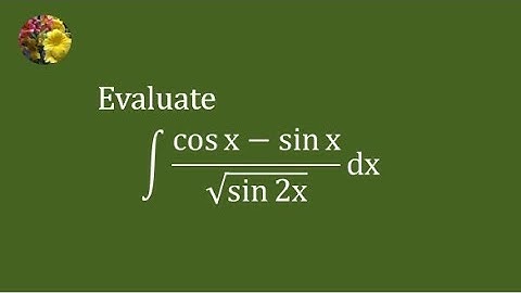 Solving indefinite integral using algebraic manipulation