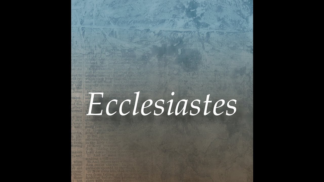 Ecclesiastes 12 , The Holy Bible (KJV) , Dramatized Audio Bible - YouTube