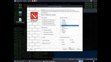 Starting Telegram In A Sandbox With Firetools Using Parrot Linux