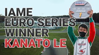 Kanato Le wins the IAME Euro Series: 2021 Highlights