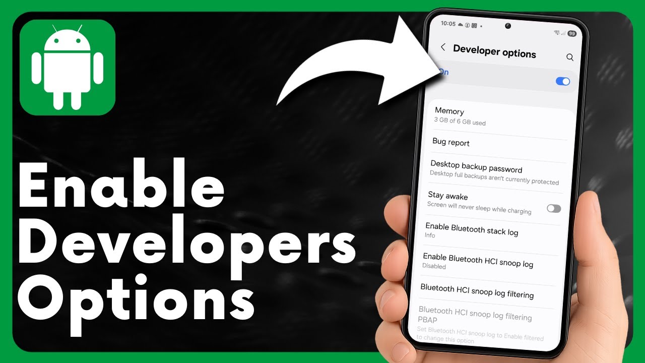⚙️ Hidden Menu! How to Enable & Disable Developer Options on Android ...