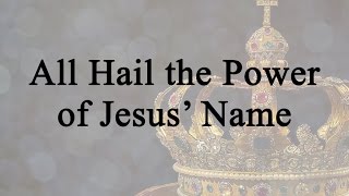 Miniatura de vídeo de "All Hail the Power of Jesus' Name (Chris Tomlin, Hymn with Lyrics, Contemporary)"