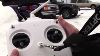 Flight test of our RTF Phantom 2