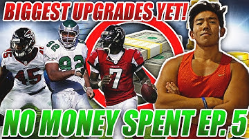 BIGGEST UPGRADES YET! NO MONEY SPENT EP. 5! Madden 18 Ultimate Team