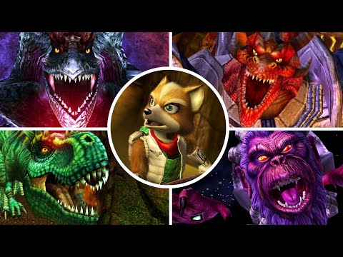 Star Fox Adventures HD - All Bosses + Ending (No Damage)