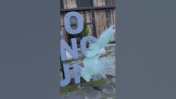 SideFXHoudini Particles Disintegrate - Blender environment and Render