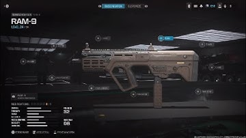 Call of Duty - MW3 - All SMG Attachments ~ RAM-9