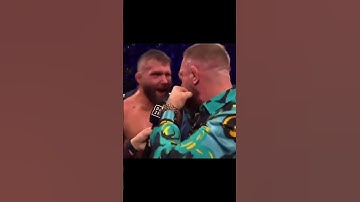 Conor McGregor and Jeremy Stephens face-off 😳 #conormcgregor #bkfc
