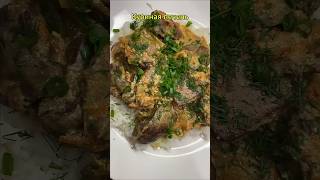 Куриная печень #рецепт #мясо #шортс #куринаяпечень #ужин