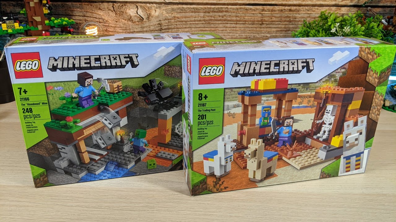 LEGO Minecraft The Abandoned Mine 21166 Building 248pcs