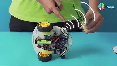 CÔNG NGHỆ| XE TRÁNH VẬT CẢN, LẬP TRÌNH BẰNG MẠCH ARDUINO| PHẢN XẠ ÂM THANH