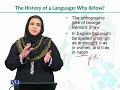 ENG501 History of English Language Lecture No 21