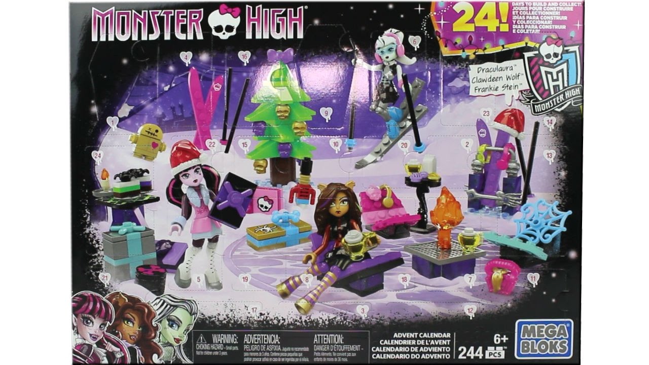 mega bloks monster high advent calendar