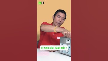 CÓ NÊN VỆ SINH KÍNH CẬN BẰNG MÁY CHUYÊN DỤNG  | #shorts