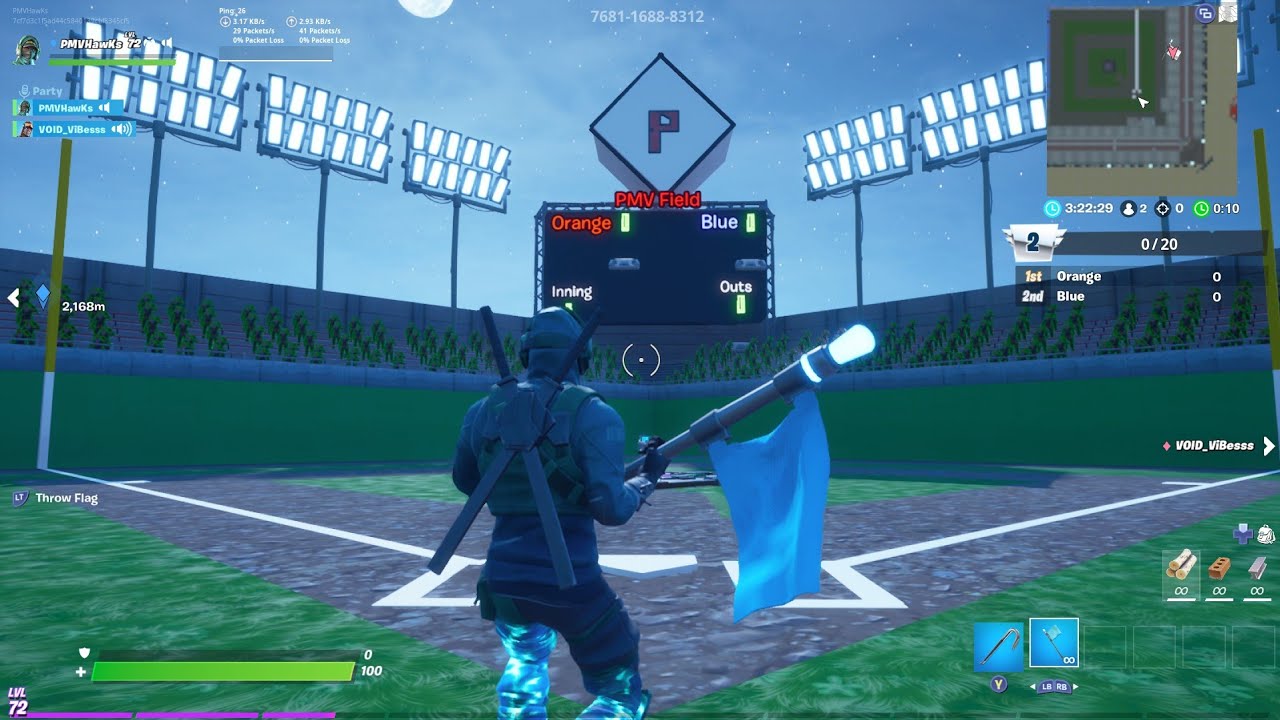 How to make a Baseball Map in fortnite creative YouTube