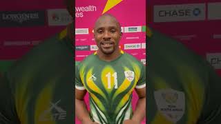 Blitzboks Captain Siviwe Soyizwapi After Day One Of The Commonwealth Games