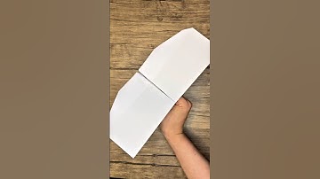 How to Make an Easy Paper Airplane? New Spinning and Flying Paper Airplane! | Best Glider Tutorial