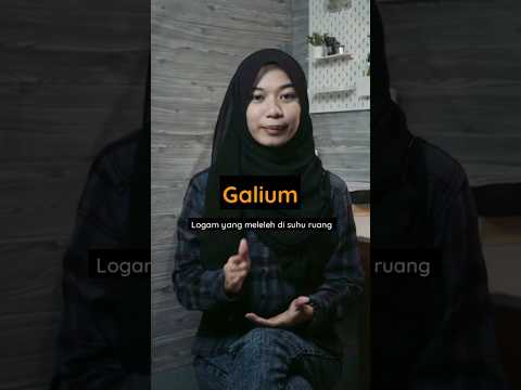 Video: Apakah sifat fizikal galium?