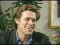 Willem Dafoe interview for Platoon (1986)