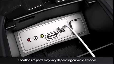SYNC® with MyFord Touch®  Entertainment  Audio Devices│Ford How To Video