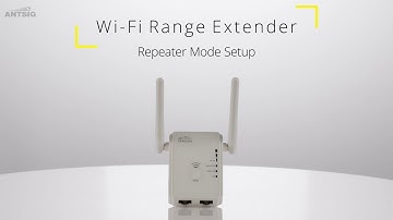 ANTSIG : WAPR03NHA - (Repeater Mode Setup) 300M PORTABLE AP & WIFI REPEATER