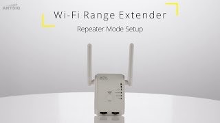 ANTSIG : WAPR03NHA - (Repeater Mode Setup) 300M PORTABLE AP & WIFI REPEATER