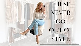 Classic Fall Wardrobe Essentials For Women That NEVER Go Out Of Style