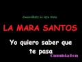 YO QUIERO SABER QUE TE PASA (CON LETRA) - LA MARA SANTOS FT. NENE MALO 2013