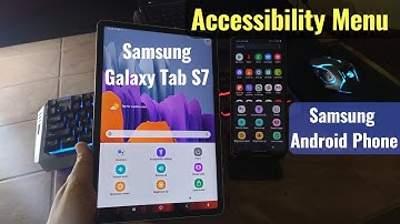 How to Enable Accessibility menu in Samsung Android Phone/Tablet in Hindi | Galaxy Tab S7/S7 Plus