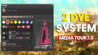 FFXIV Dawntrail Media Tour - 2 Dye System Preview